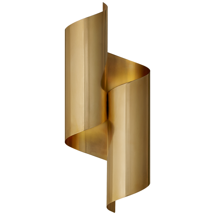 Picture of Iva Medium Wrapped Sconce in Hand-Rubbed Antique Brass