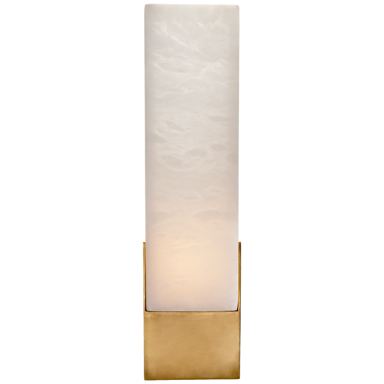 Picture of Covet Tall Box Bath Sconce in Antique-Burnished Brass