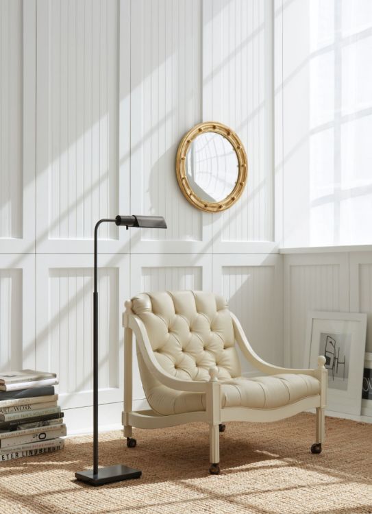 Picture of Studio Adjustable Light Floor Lamp in Polished Nickel