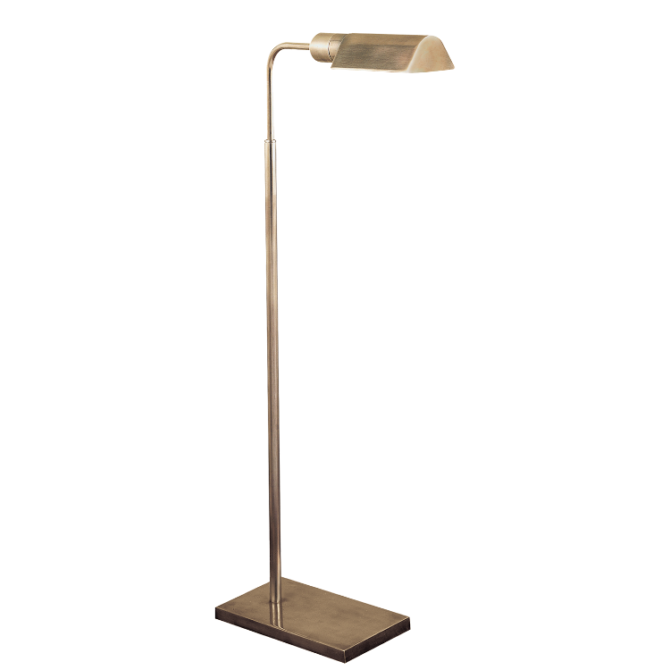 Picture of Studio Adjustable Floor Lamp in Antique Nickel