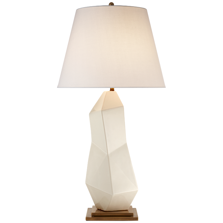 Visual comfort discount white lamp