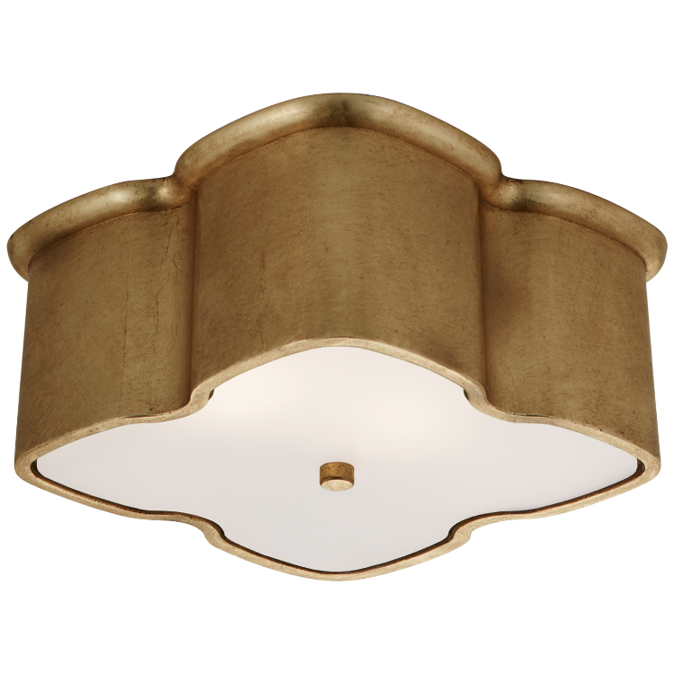 Picture of Bolsena Clover Flush Mount in Gild
