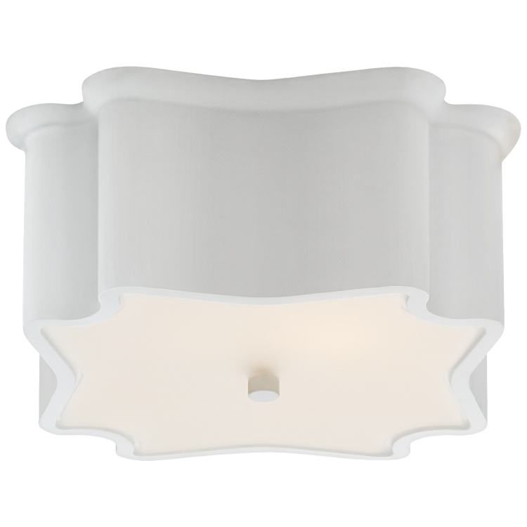 Picture of Bolsena Deco Flush Mount in White