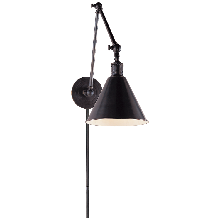 Picture of Double Boston Functional Library Light in Bronze