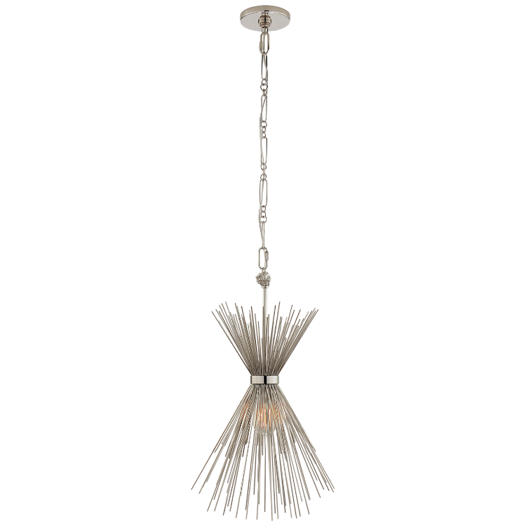 Picture of Strada Narrow Pendant in Polished Nickel