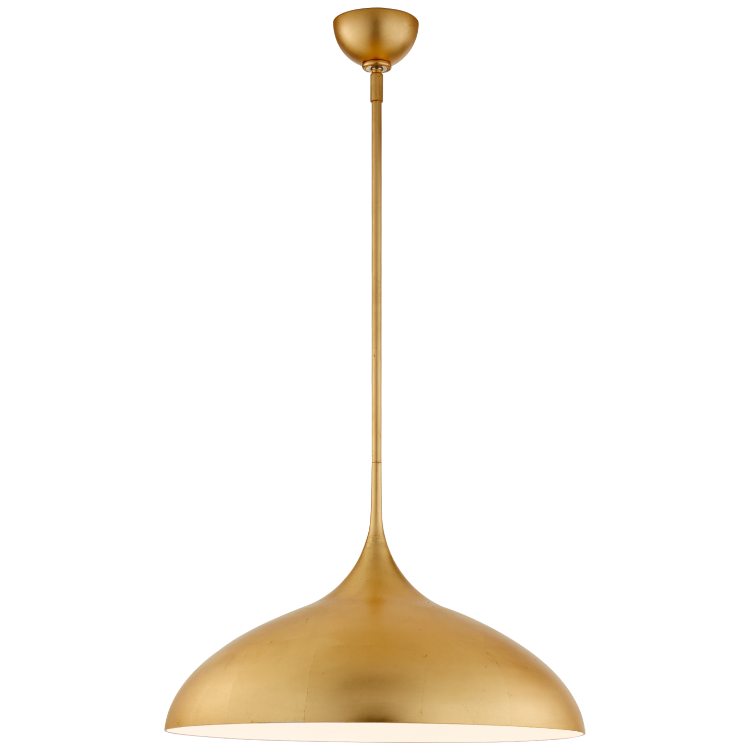 Picture of Agnes Large Pendant in Gild with White Interior