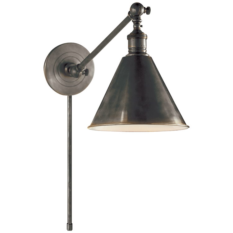 Picture of Boston Functional Single Arm Library Light in Bronze