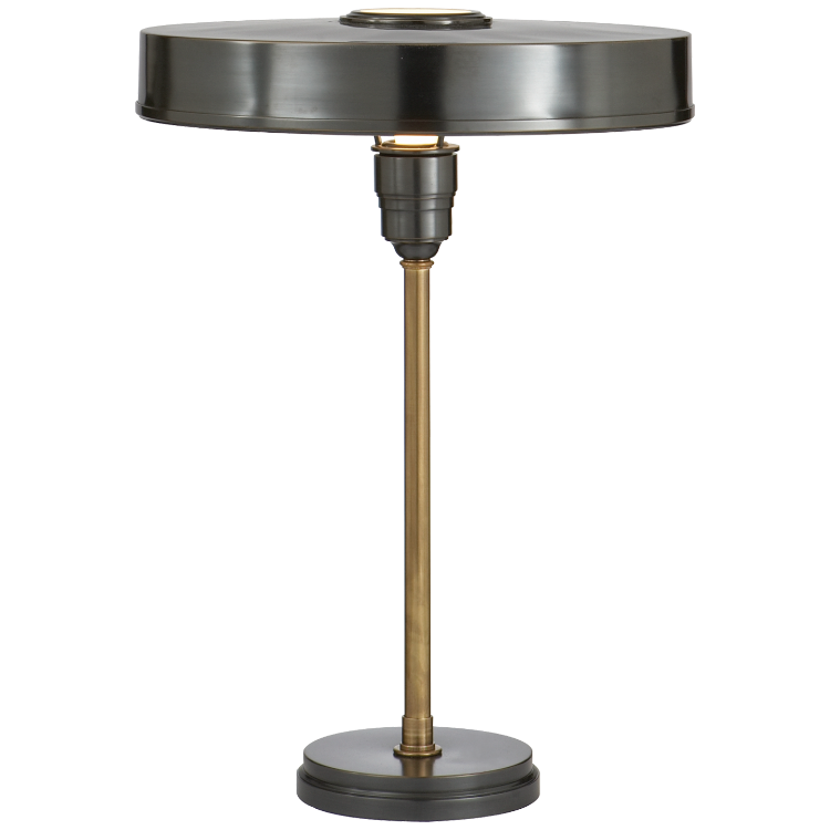 Picture of Carlo Table Lamp in Bronze and Hand-Rubbed Antique Brass