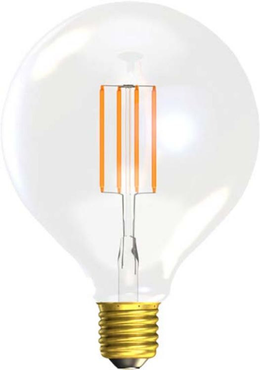 Picture of E27 LED Large Globe Bulb - Clear - NOT Dimmable
