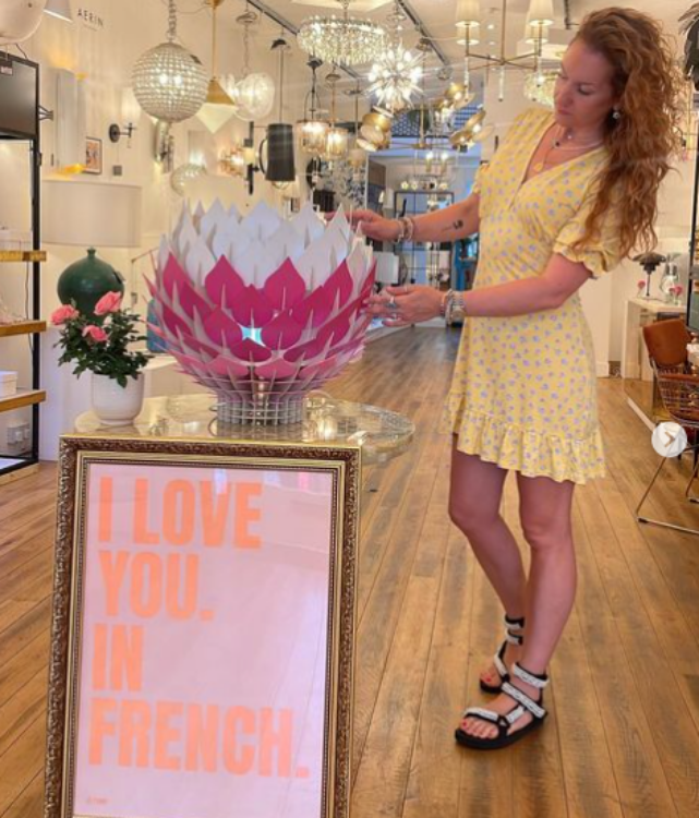 Picture of Protea Metal Uplighter