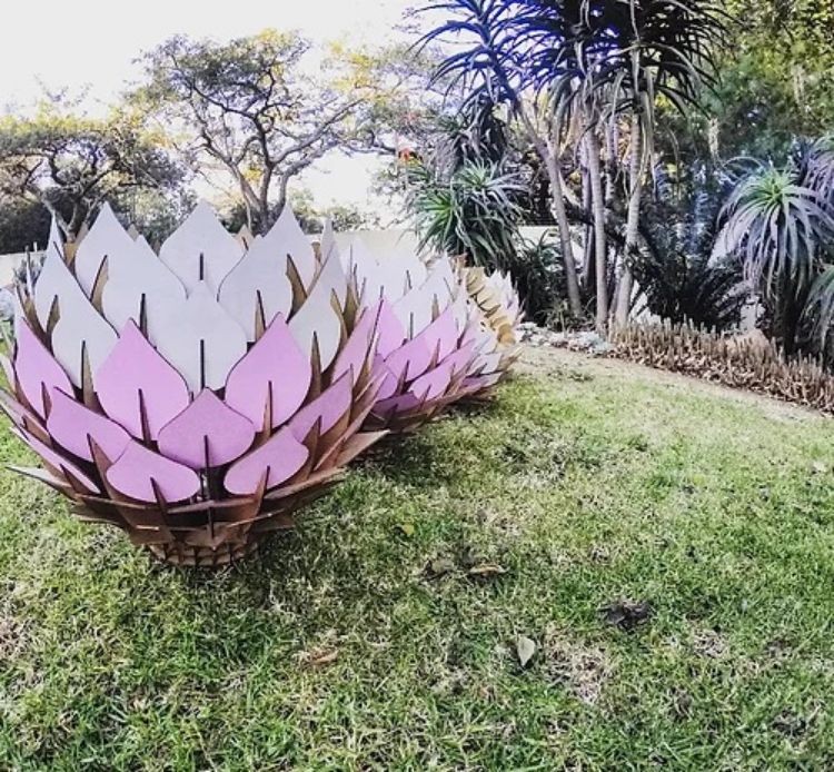 Picture of Protea Wood Uplighter