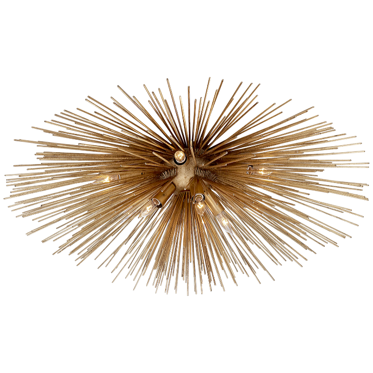 Picture of Strada Large Flush Mount in Gild