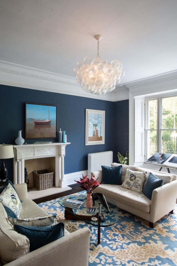 Customer Project 63 - Kentish Georgian Mansion - The Blue Room