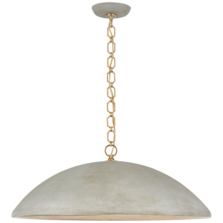 Picture of Elliot Grande Pendant in Portland Gray
