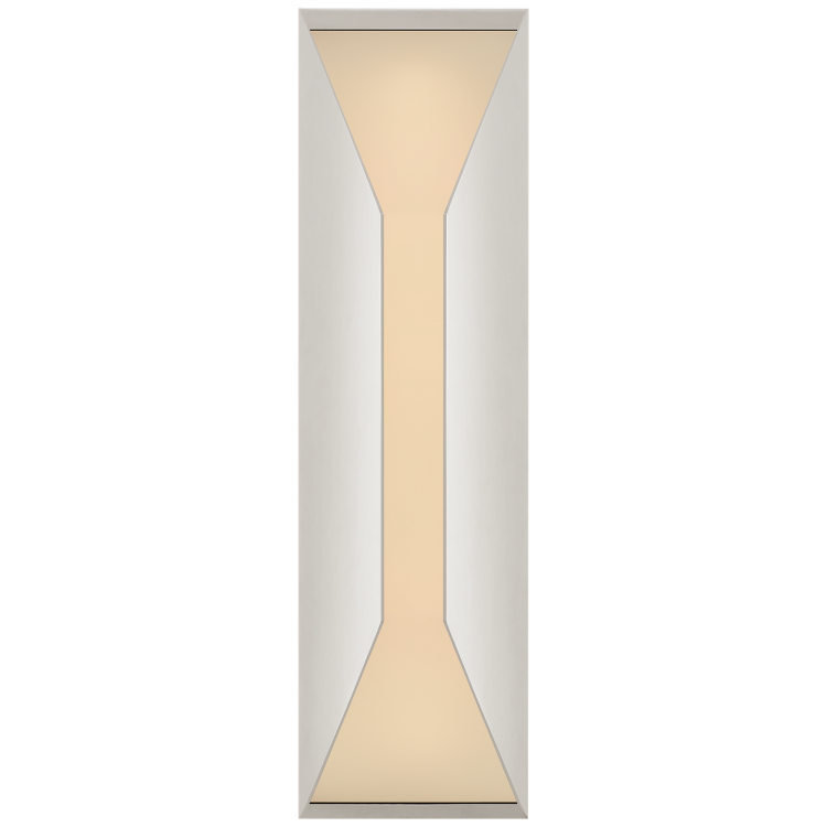 Picture of Stretto 16" Sconce in Polished Nickel with Frosted Glass