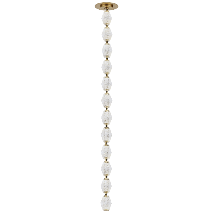 Picture of Collier 36 Pendant in Natural Brass 2700K