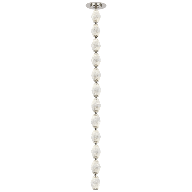 Picture of Collier 36 Pendant in Polished Nickel 3000K