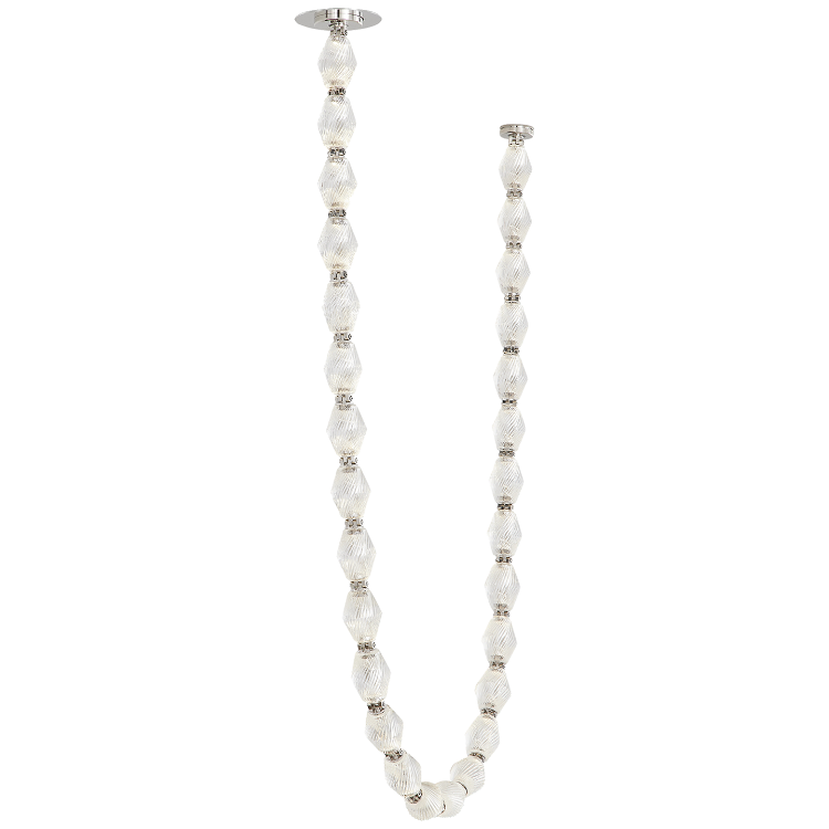 Picture of Collier 84 Chandelier in Polished Nickel 3000K