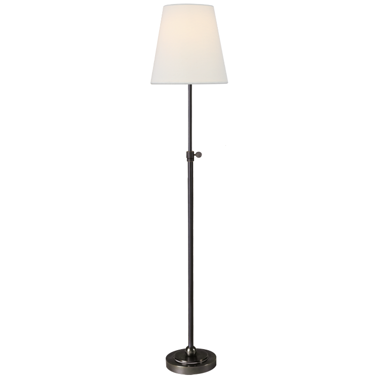Picture of Bryant Table Lamp in Bronze with Linen Shade