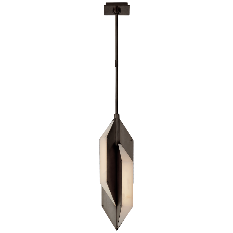 Picture of Ophelion Small Pendant in Bronze with Alabaster