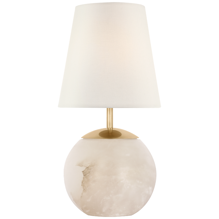 Picture of Terri 12" Cordless Accent Lamp in Alabaster