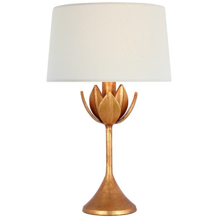 Picture of Alberto 17" Cordless Accent Lamp in Antique Gold Leaf