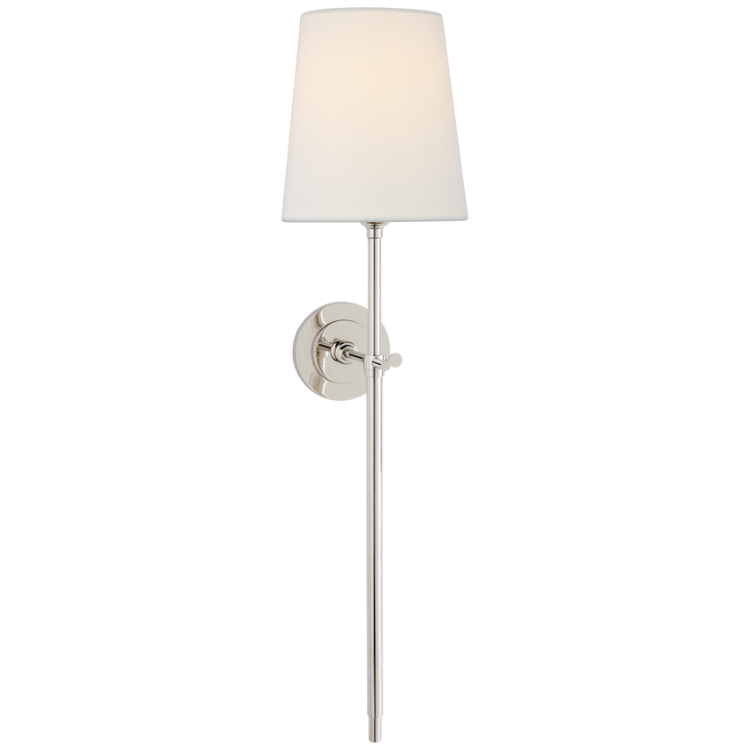 Picture of Bryant Large Tail Sconce in  Polished Nickel