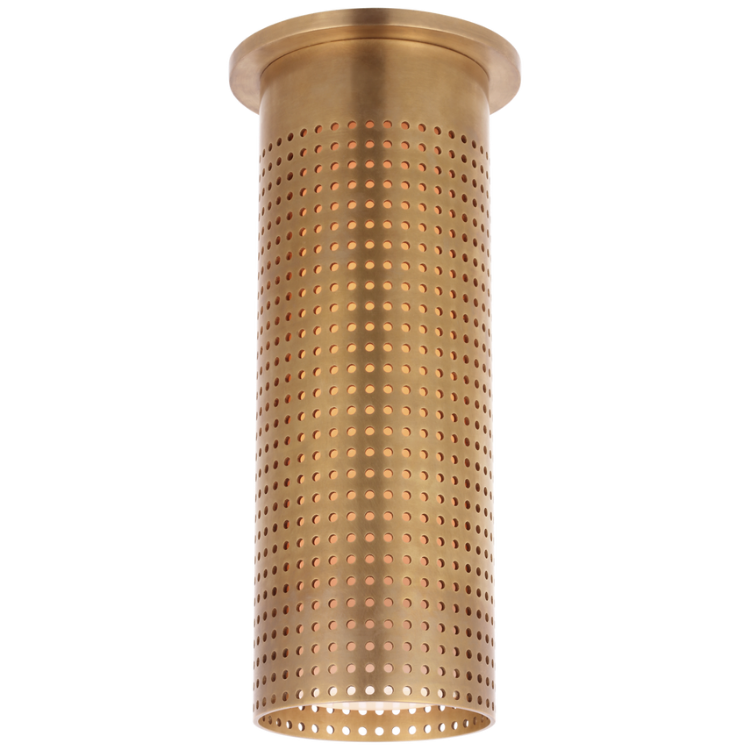 Picture of Precision Tall Monopoint Flush Mount in Antique-Burnished Brass