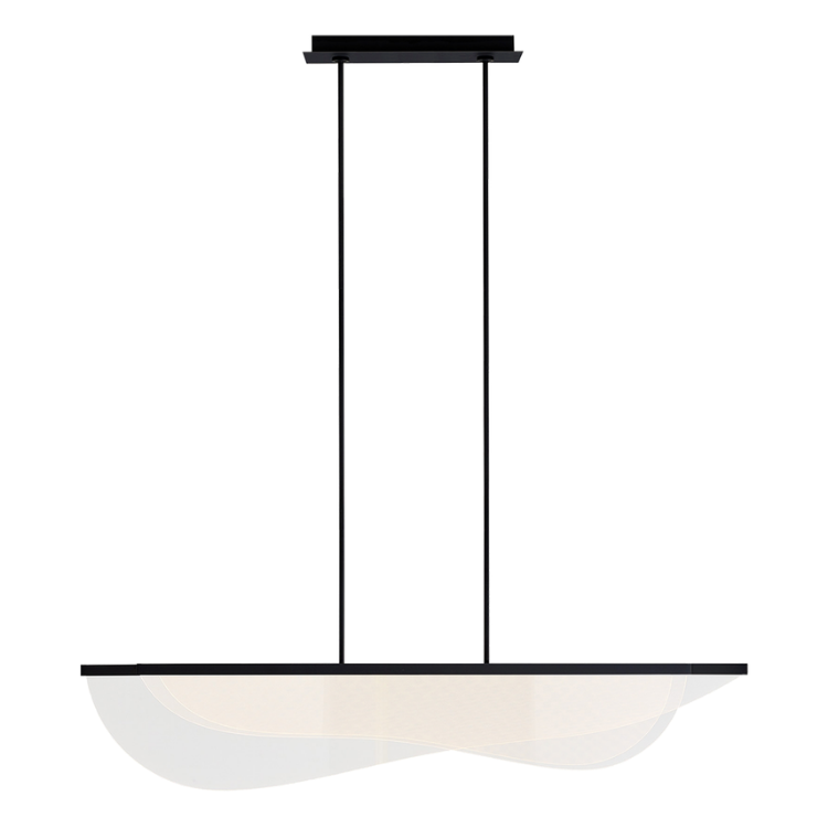 Picture of Nyra 60 Linear Suspension in Nightshade Black