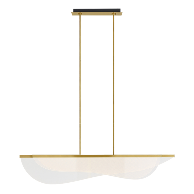 Picture of Nyra 60 Linear Suspension in Plated Brass