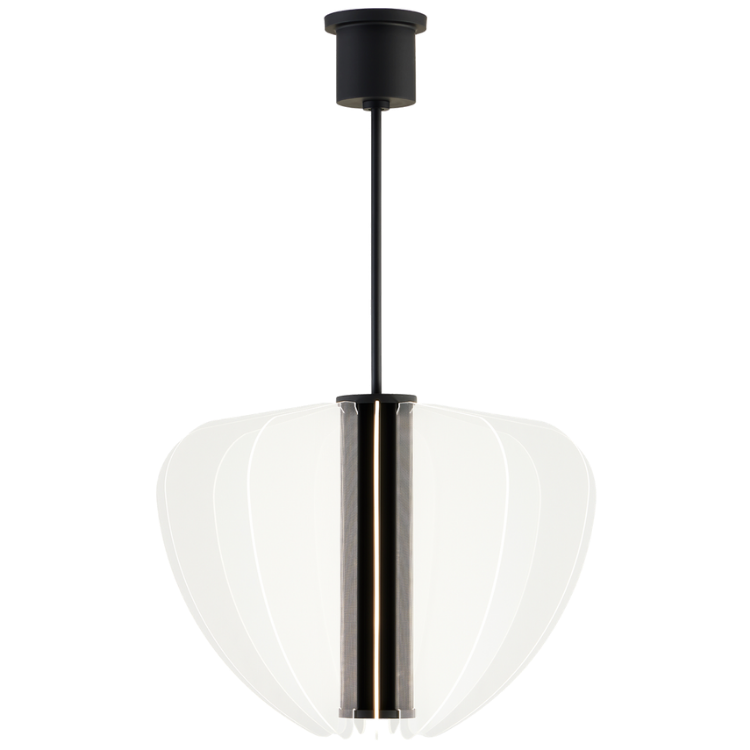 Picture of Nyra 28 Chandelier in Nightshade Black