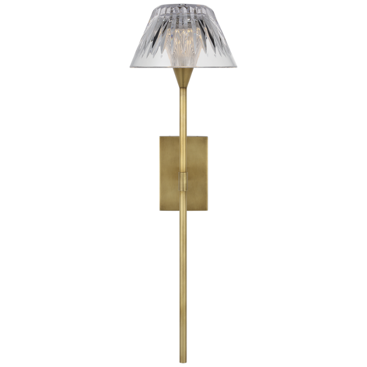 Picture of Blaze 19" Tail Sconce in Natural Brass