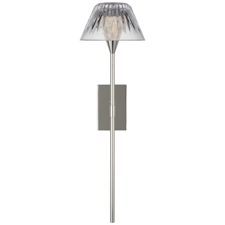 Picture of Blaze 19" Tail Sconce in Polished Nickel