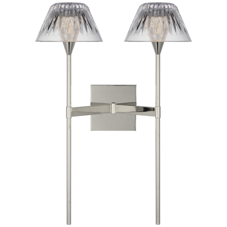 Picture of Blaze 19" 2 Light Tail Sconce in Polished Nickel