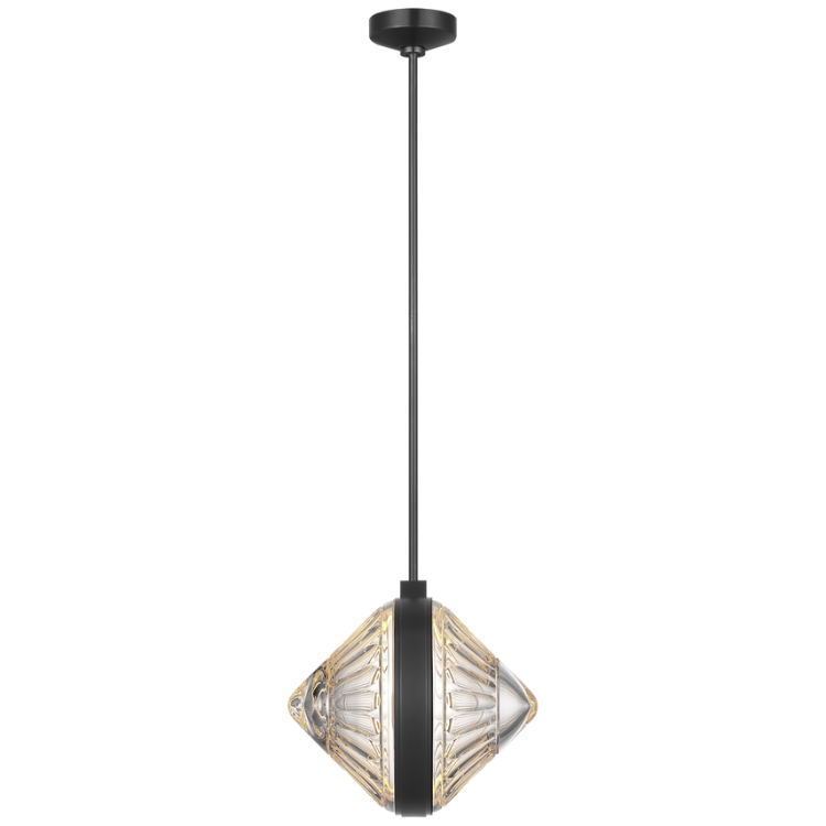 Picture of Copper Coast 15" Olive Cut Pendant in Bronze