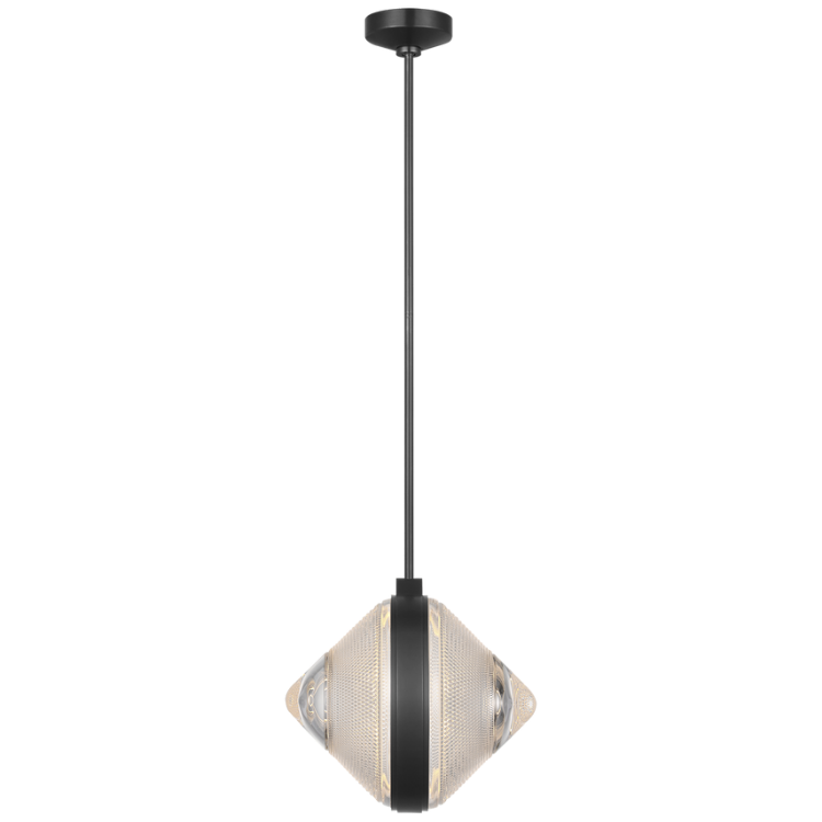 Picture of Copper Coast 15" Karo Cut Pendant in Bronze