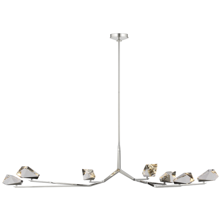 Picture of Carraig 65" 7 Light Chandelier in Polished Nickel